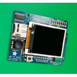 1,8" цветной TFT-дисплей с microSD и джойстиком