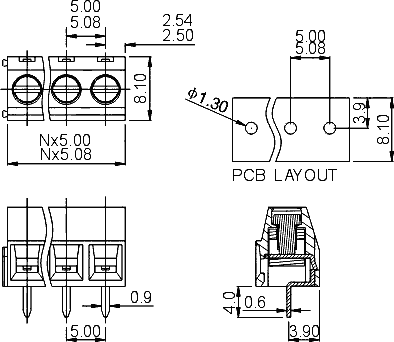 DG127-THR-5.0-02P-13-80A(H)